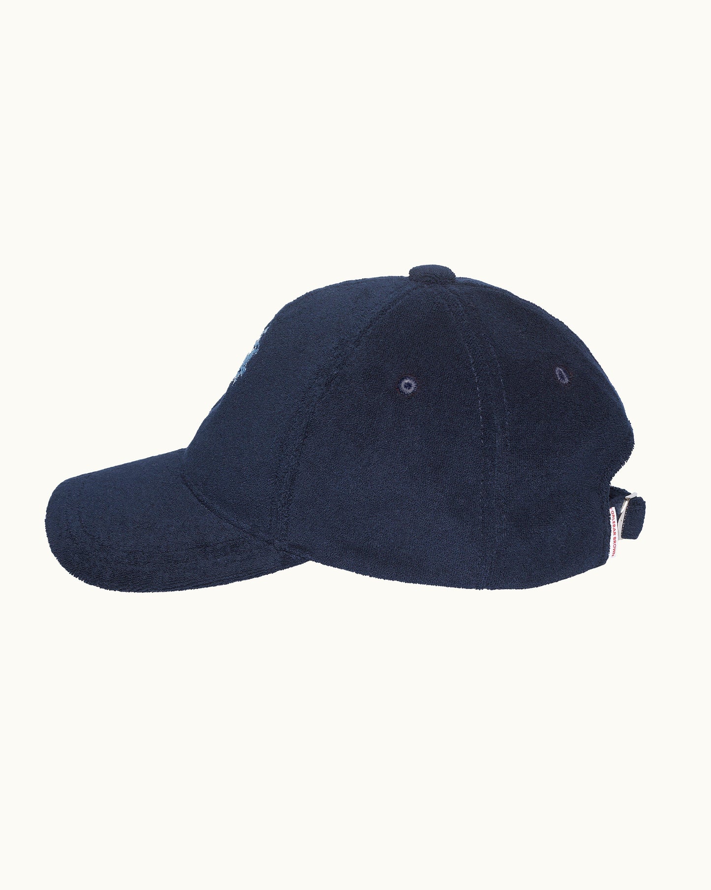 Beesley - Mens Midnight Navy Cotton Twill Cap Side View