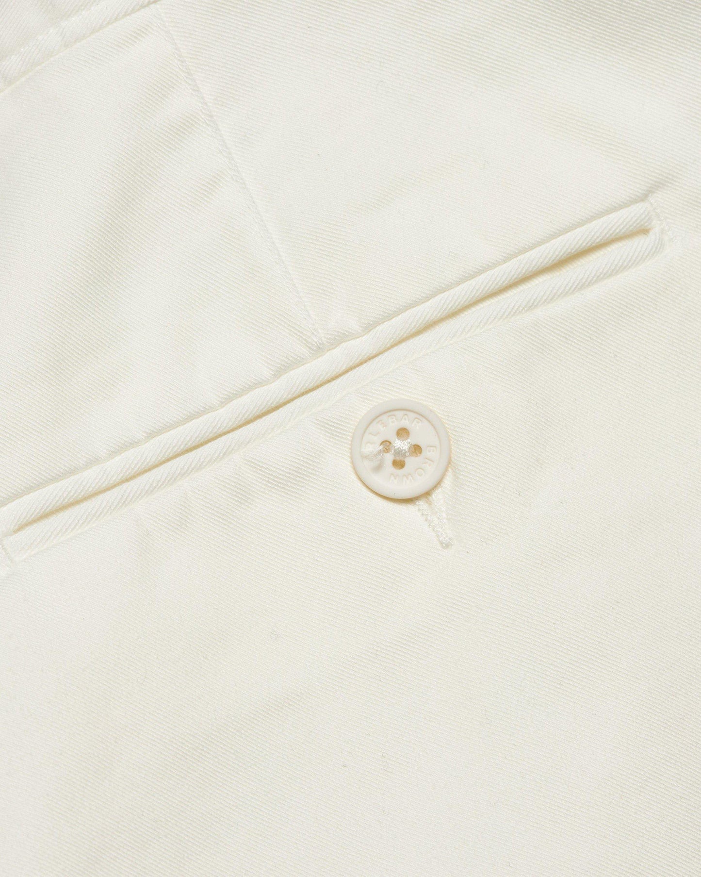 Fallon Cotton - Mens Sea Mist Tailored Fit Stretch-Cotton Chinos Detail View