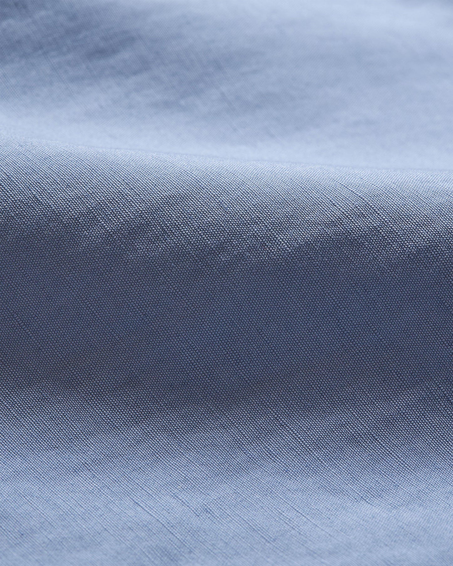 Garret - Tailored Fit, Italian Made, Two-Button Unstructured Blazer in Springfield Blue Detail Zip