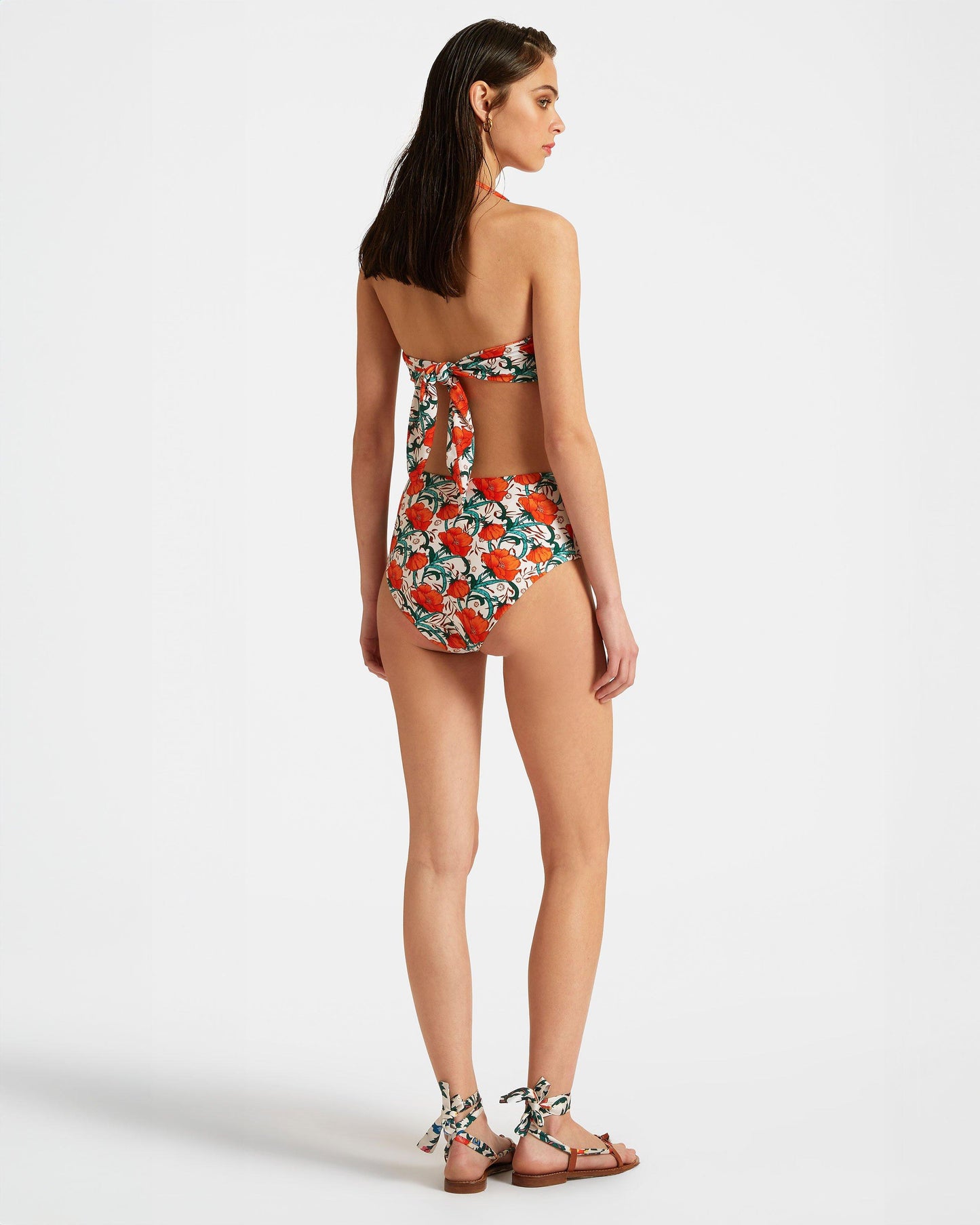 Honey Top - Honey Bikini Top Morpheus Orange Keylook Back