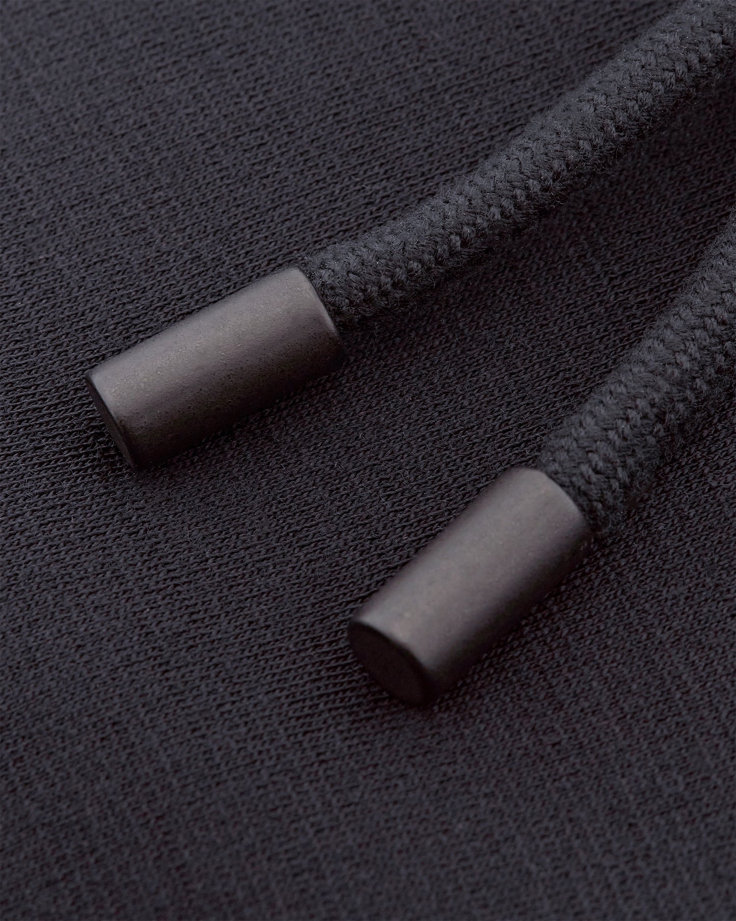 Mathers Merino - Classic Fit Zip-Through Hooded Merino Sweatshirt In Night Iris Blue Detail Other View