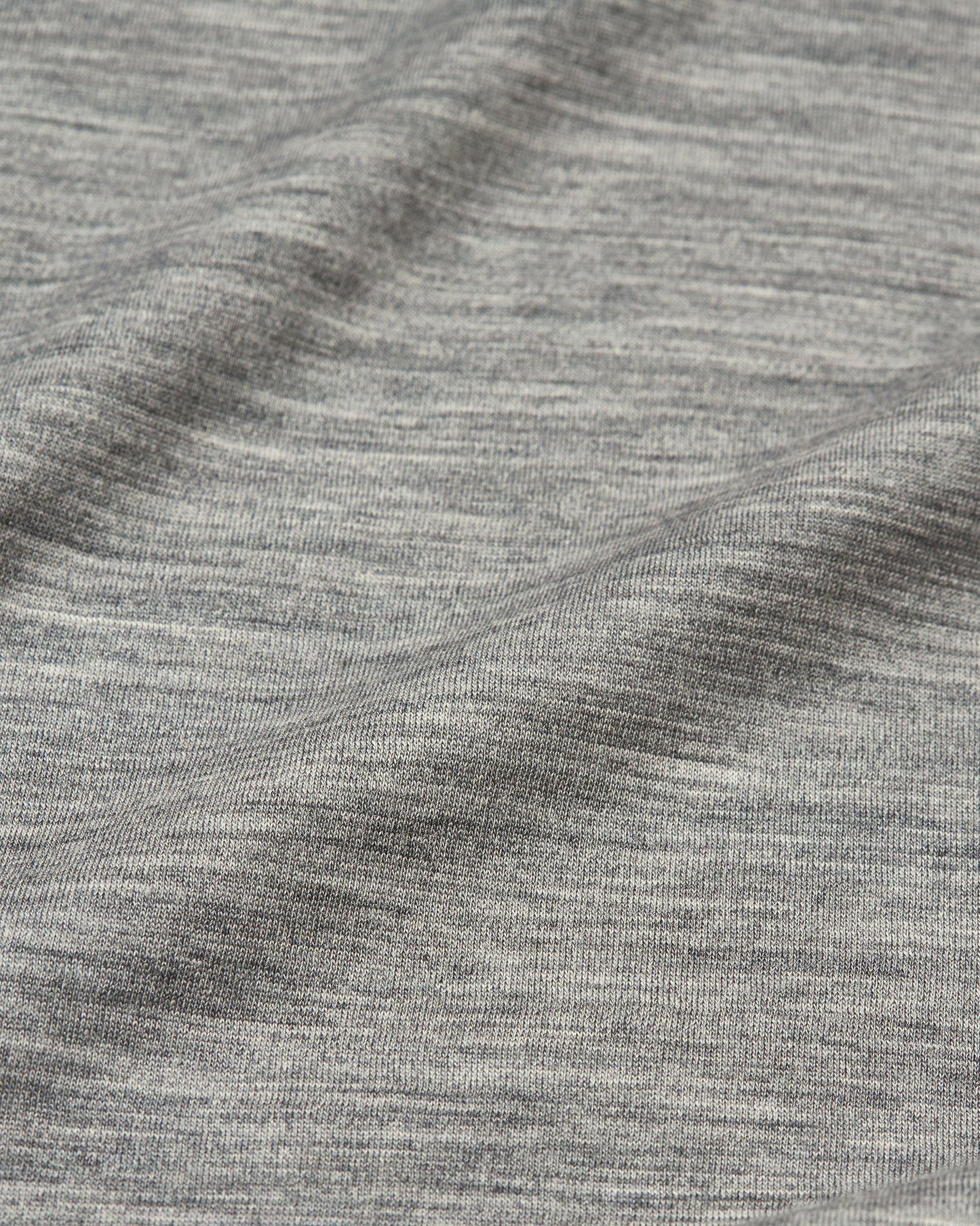 Ob-T Merino - Black Tailored Fit Crewneck Merino T-shirt Detail Ott