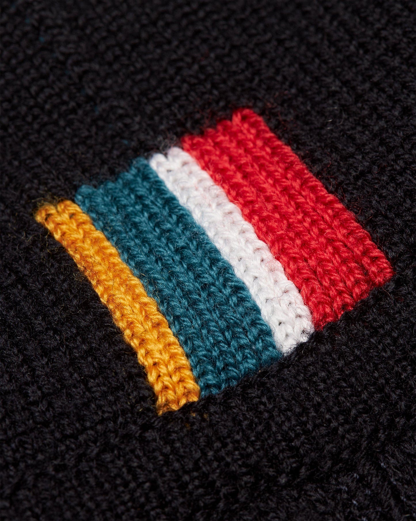 Rainer - Mens Night Iris Tailored Fit Merino Knitted Blazer Detail View