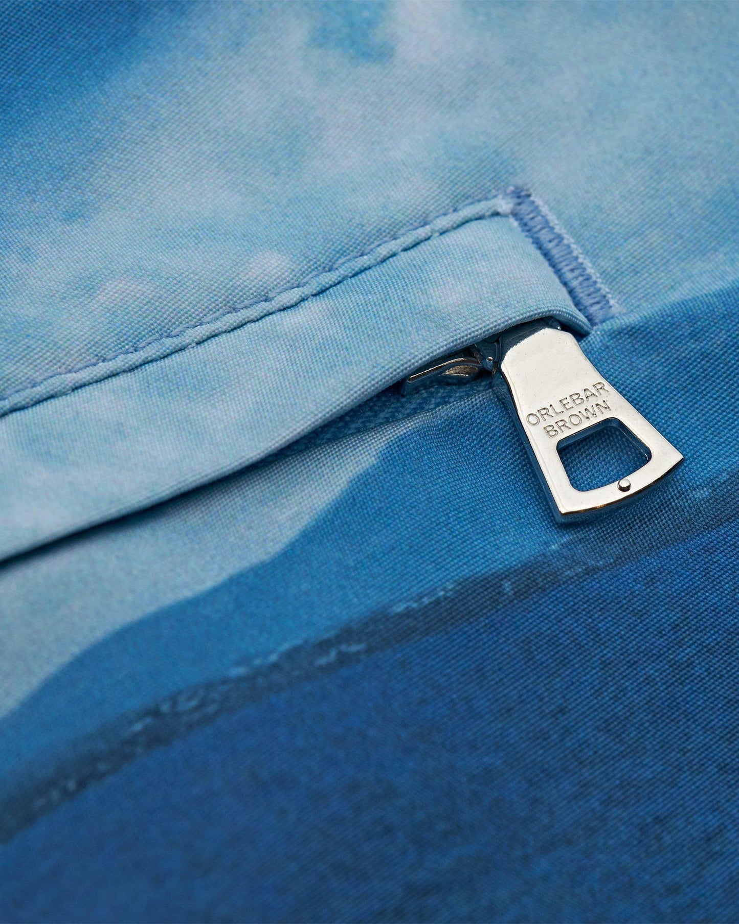 Russell - Childrens Roc Pool Photographic Print Kids Classic Swim Shorts Zip Detail