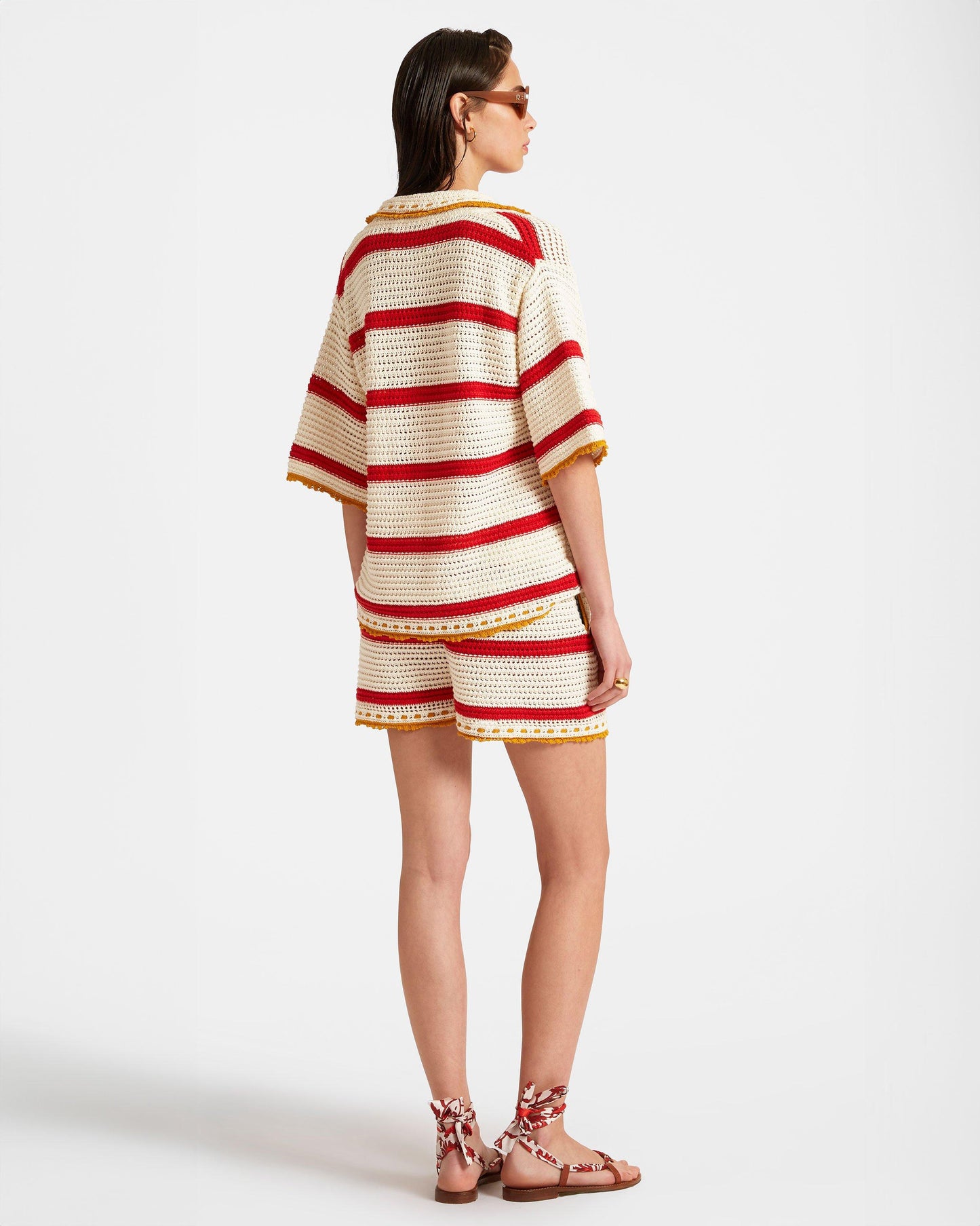 Salt N Vinegar Jacket - Salt'N'Vinegar Jacket Cream/Red Cream Keylook Back