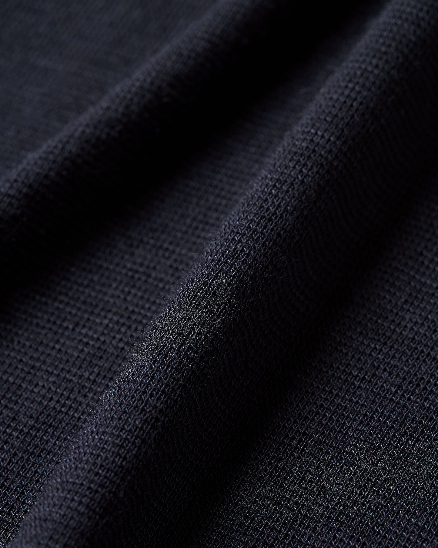 Sebastian Cashmere - Tailored Fit Long-Sleeve Modal-Cashmere Polo Shirt In Night Iris Blue Detail 3