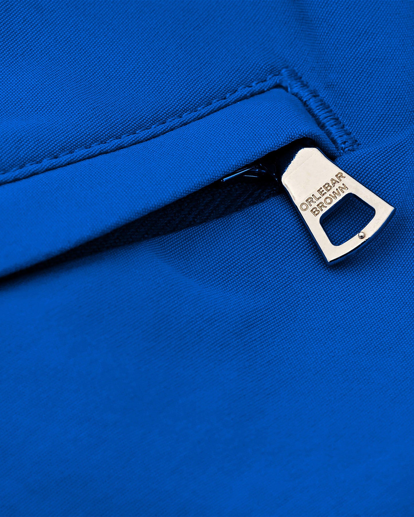 Setter - Shorter-Length Swim Short In Nova Blue Detail Zip