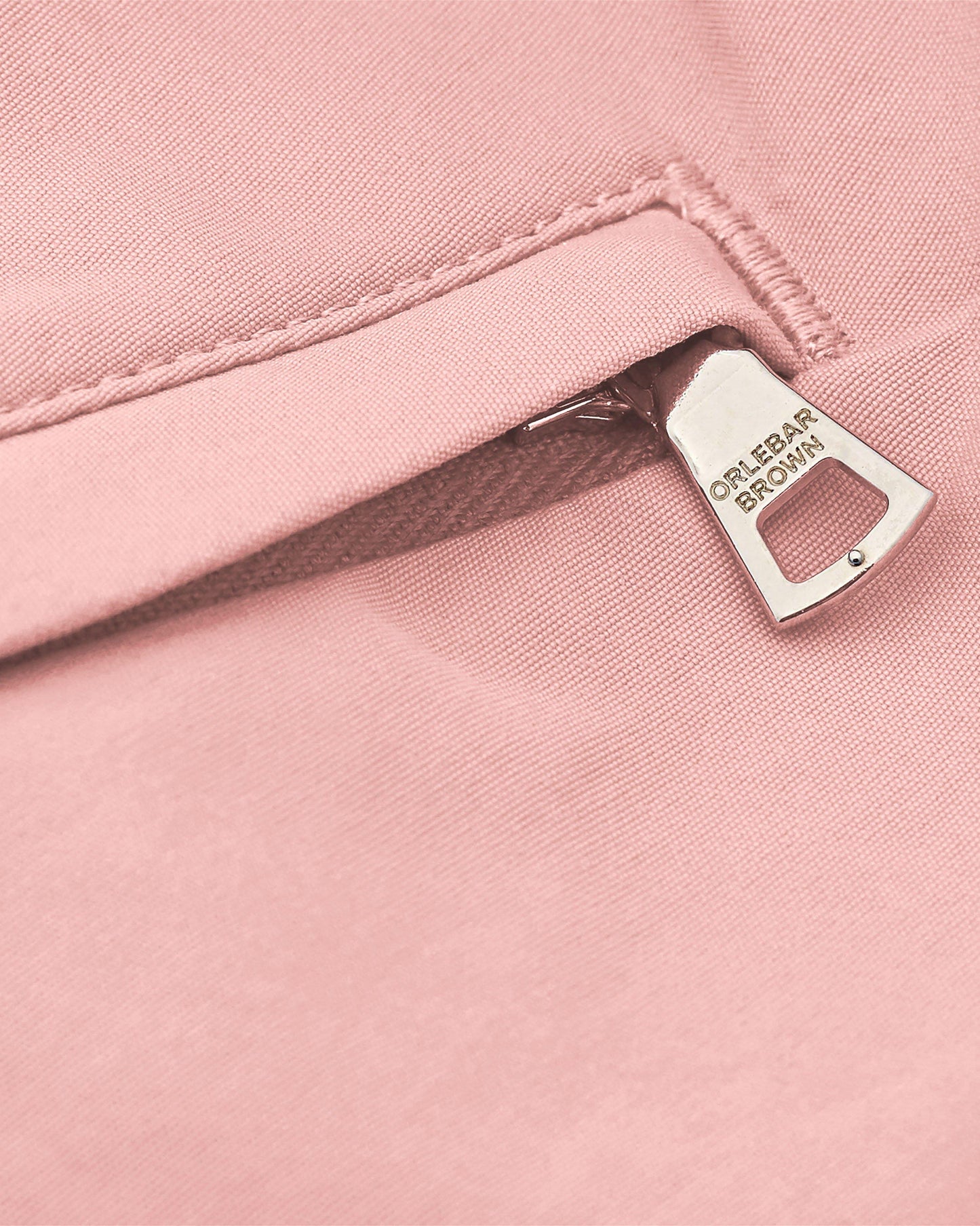 Setter - Shorter-Length Swim Short In Pink Sand Detail Zip