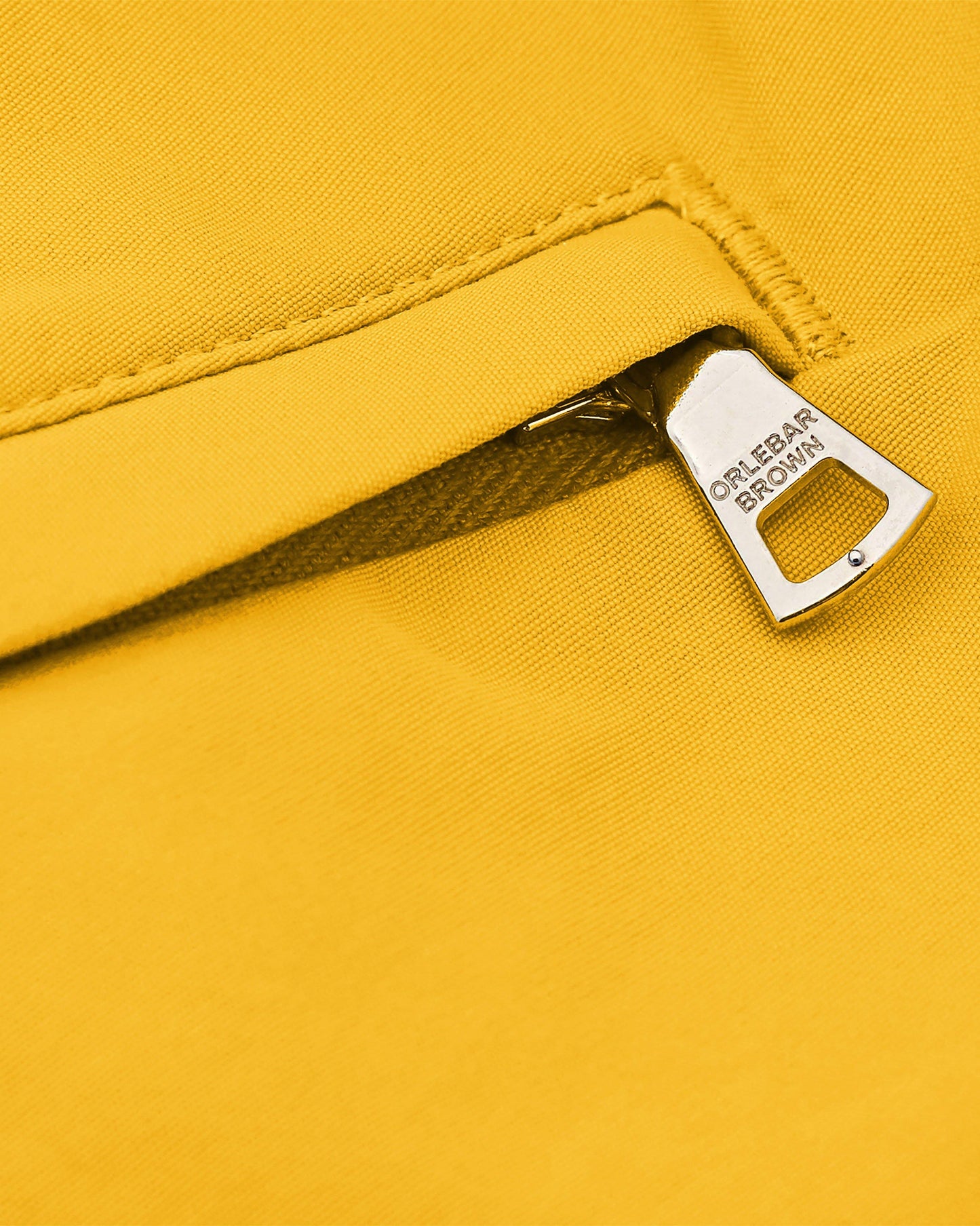 Setter - Shorter-Length Swim Short In Yellow Blaze Detail Zip