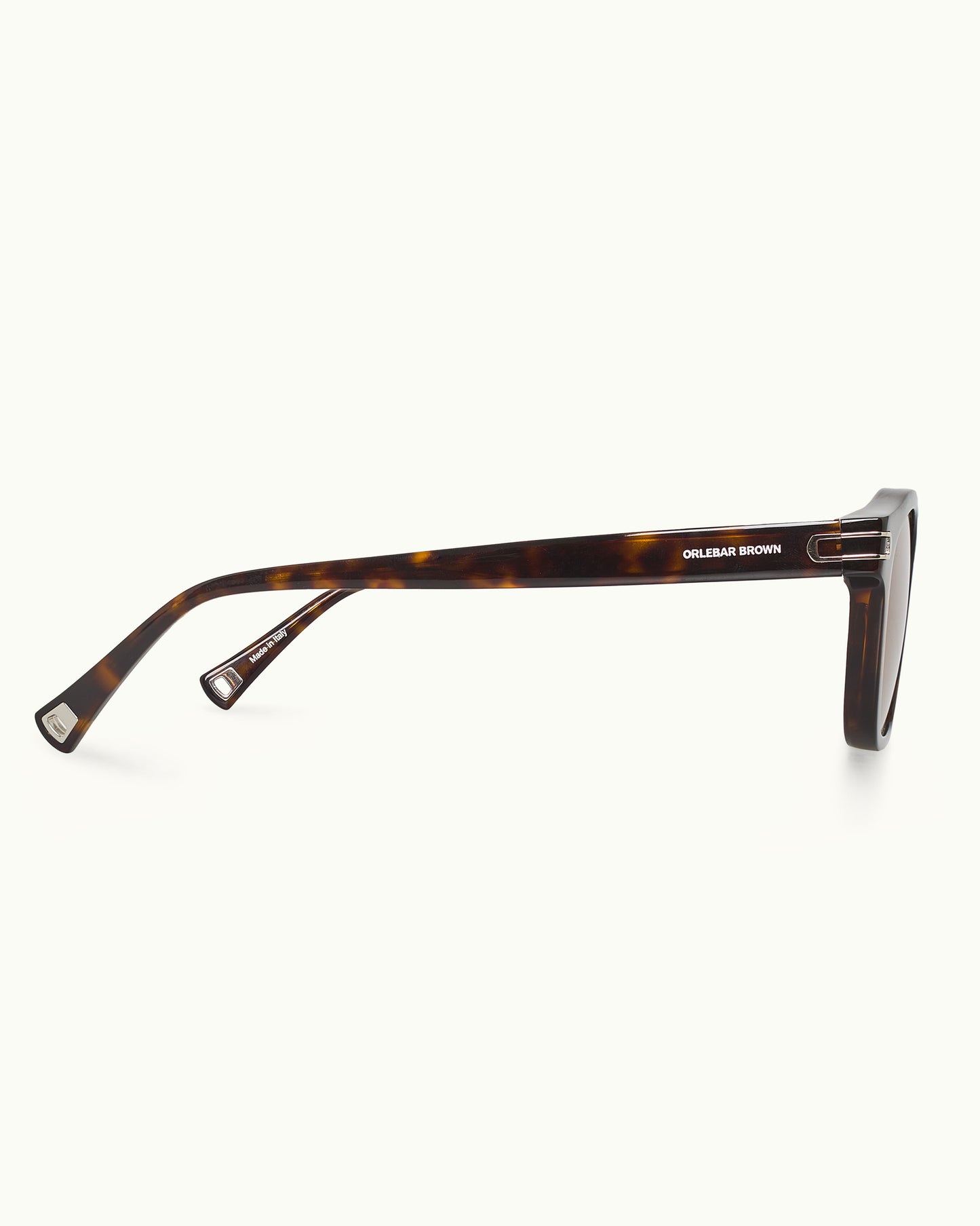 The Davey - The Davey Sunglasses in Tortoise Shell/Agave Accessory Side View