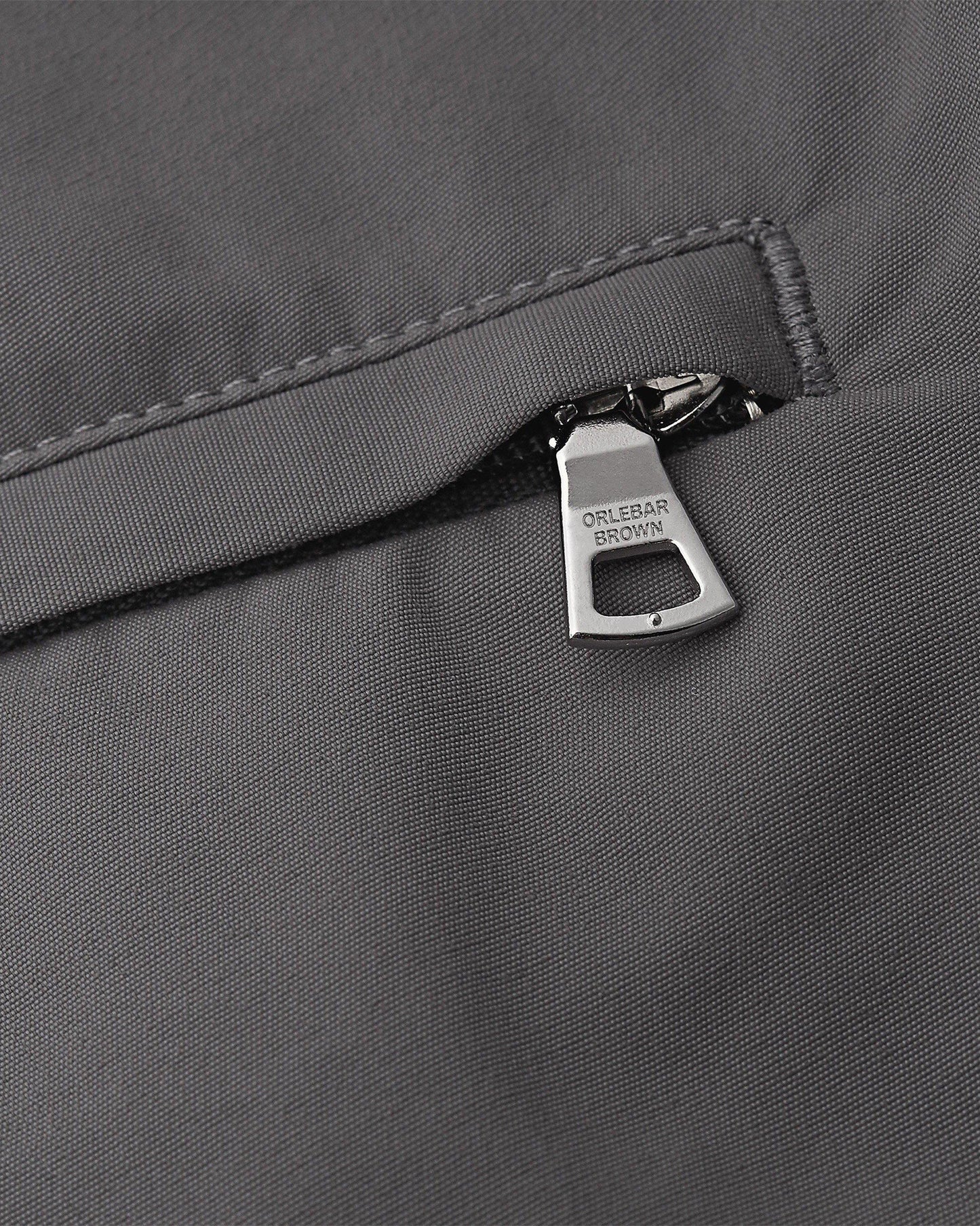 Thunderball Swimshort - Mens 007 Black/Fossil Shorter Length Swim Short Zip Detail