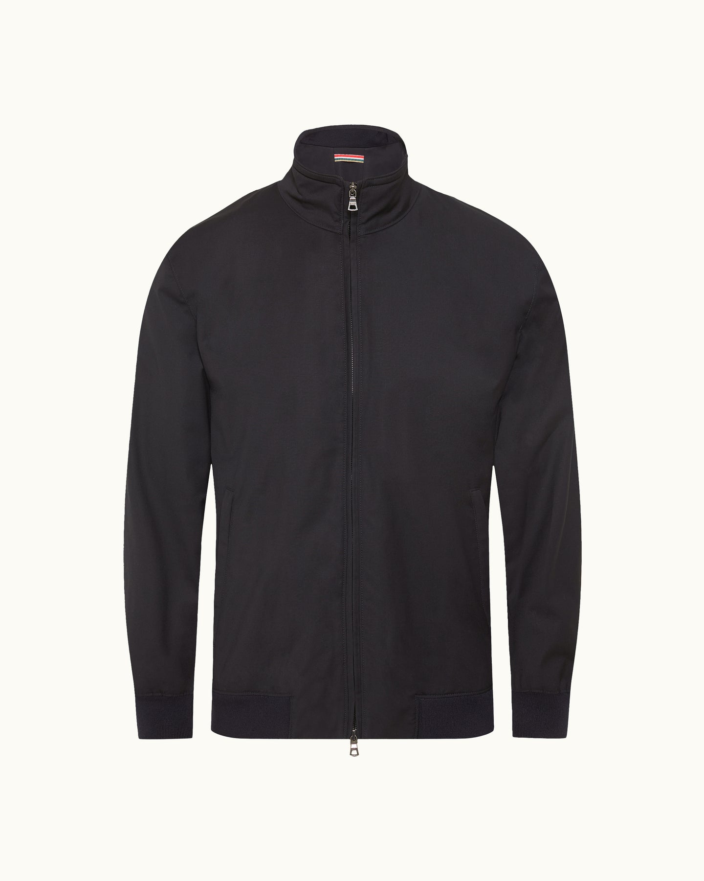 Black jacket on a white background