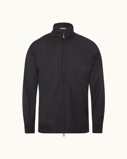 Black jacket on a white background