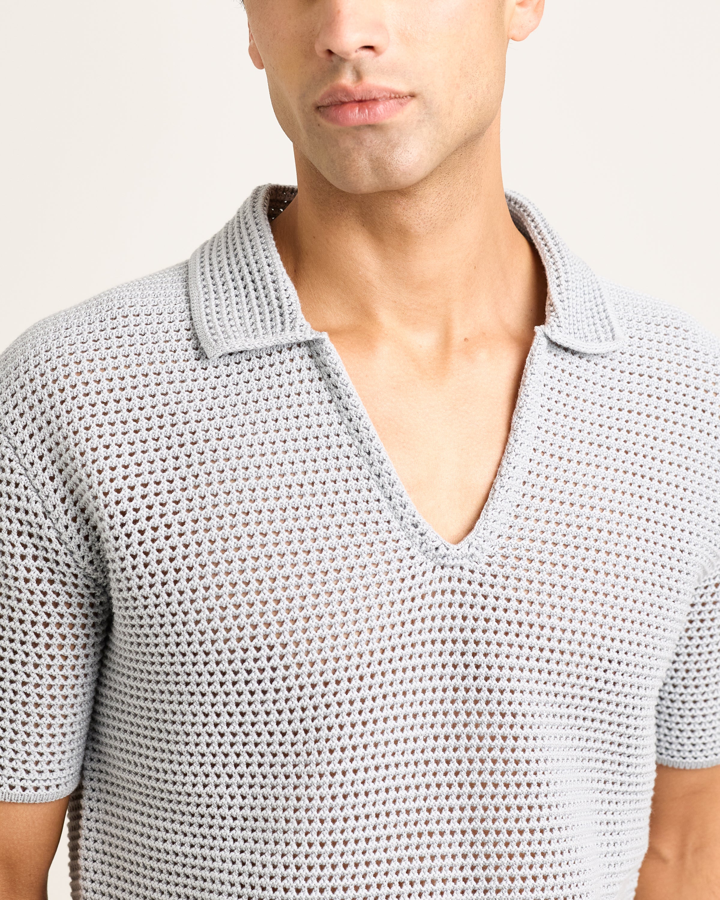 ORLEBAR BROWN ポロ Orlebar Brown | Men's Tailored Fit Linen Polo Shirt in Springwater