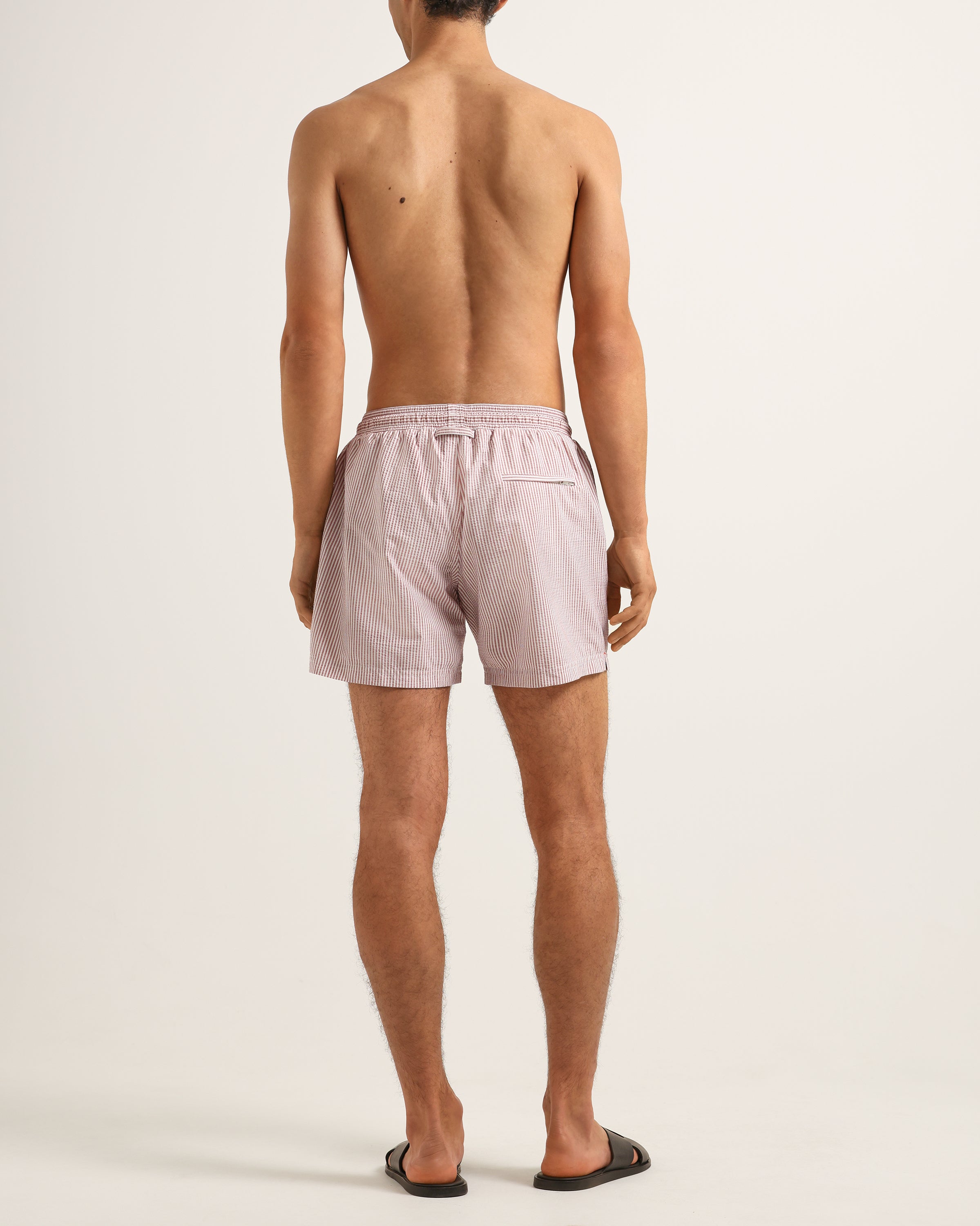 Mens Relaxed Fit Seersucker Swim Shorts | Orlebar Brown – ORLEBAR