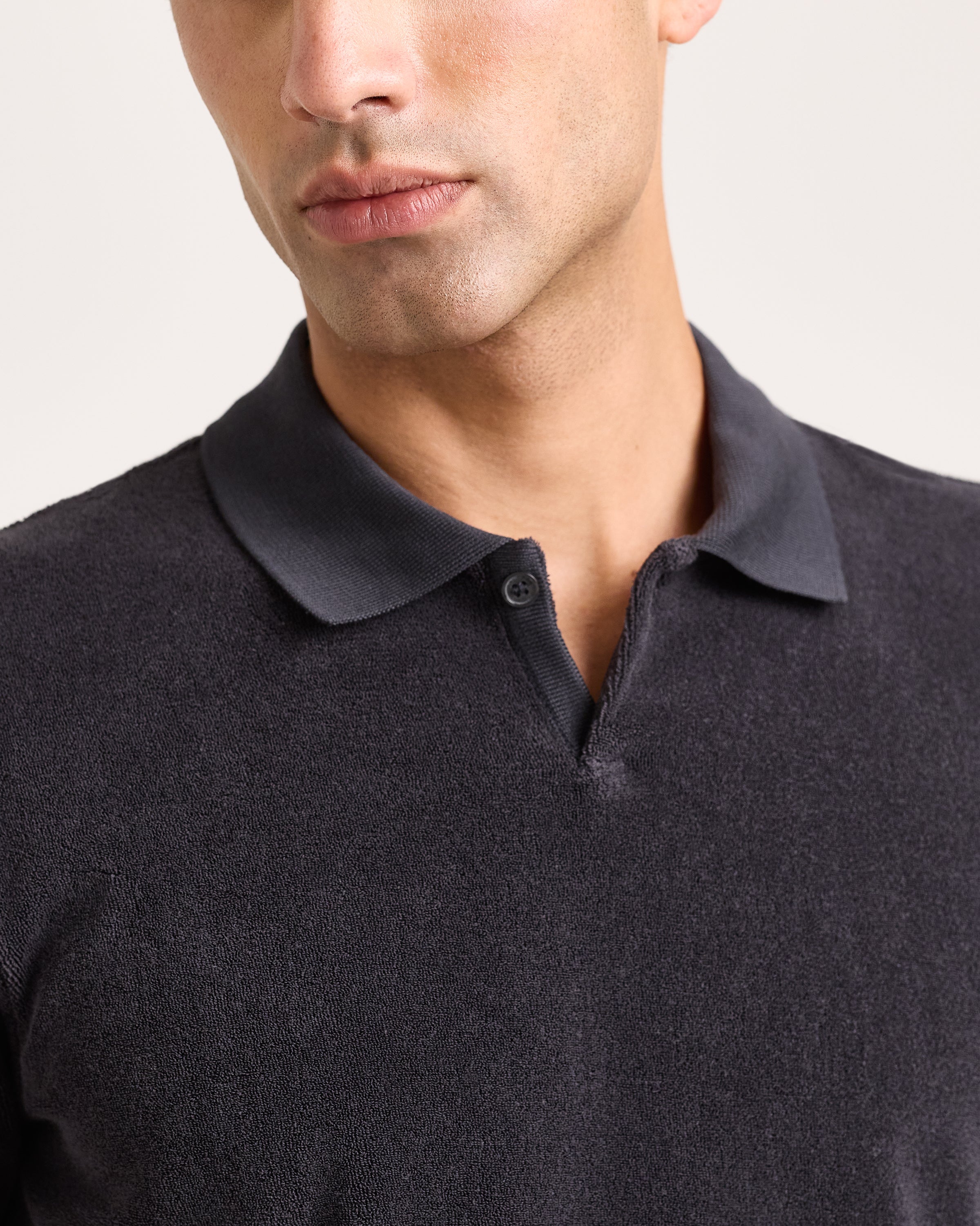 Orlebar Brown | Classic Fit Short Sleeve Mid Weight Towelling Polo