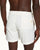 Bulldog - Mens Mid-Length Border Tape Swim Shorts In White Sand Detail 2 View