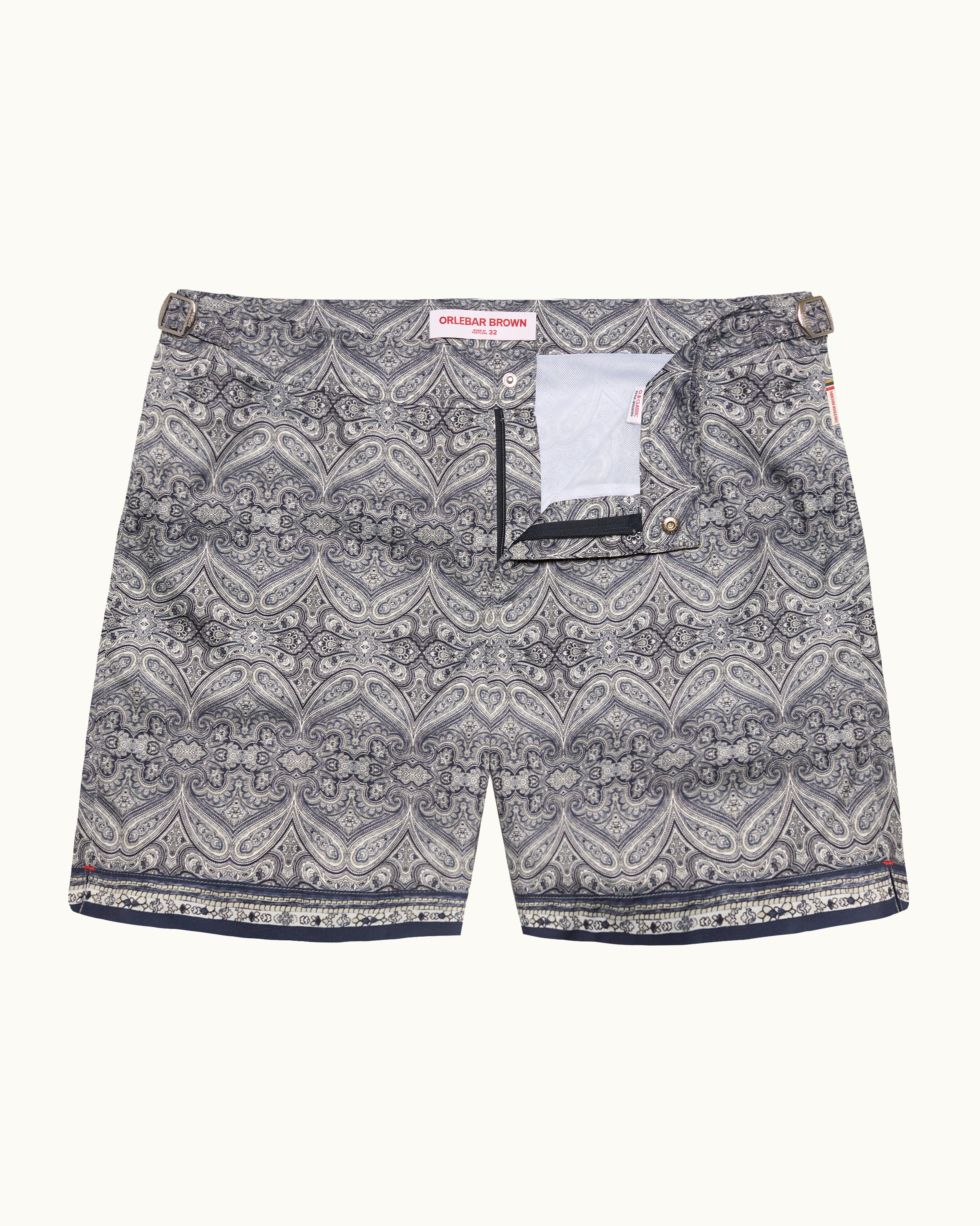 Mens Designer Blue Print Swim Shorts | Orlebar Brown – ORLEBAR BROWN