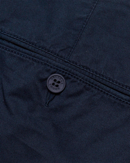 Bulldog Cotton Twill - Mens Navy Mid-Length Shorts Detail 3 View