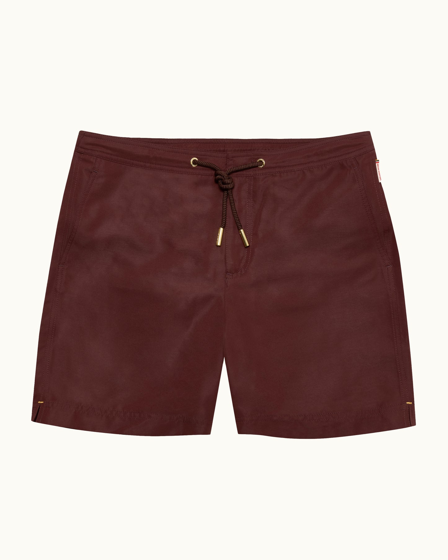 Bulldog Drawcord Swim Shorts in Pecan