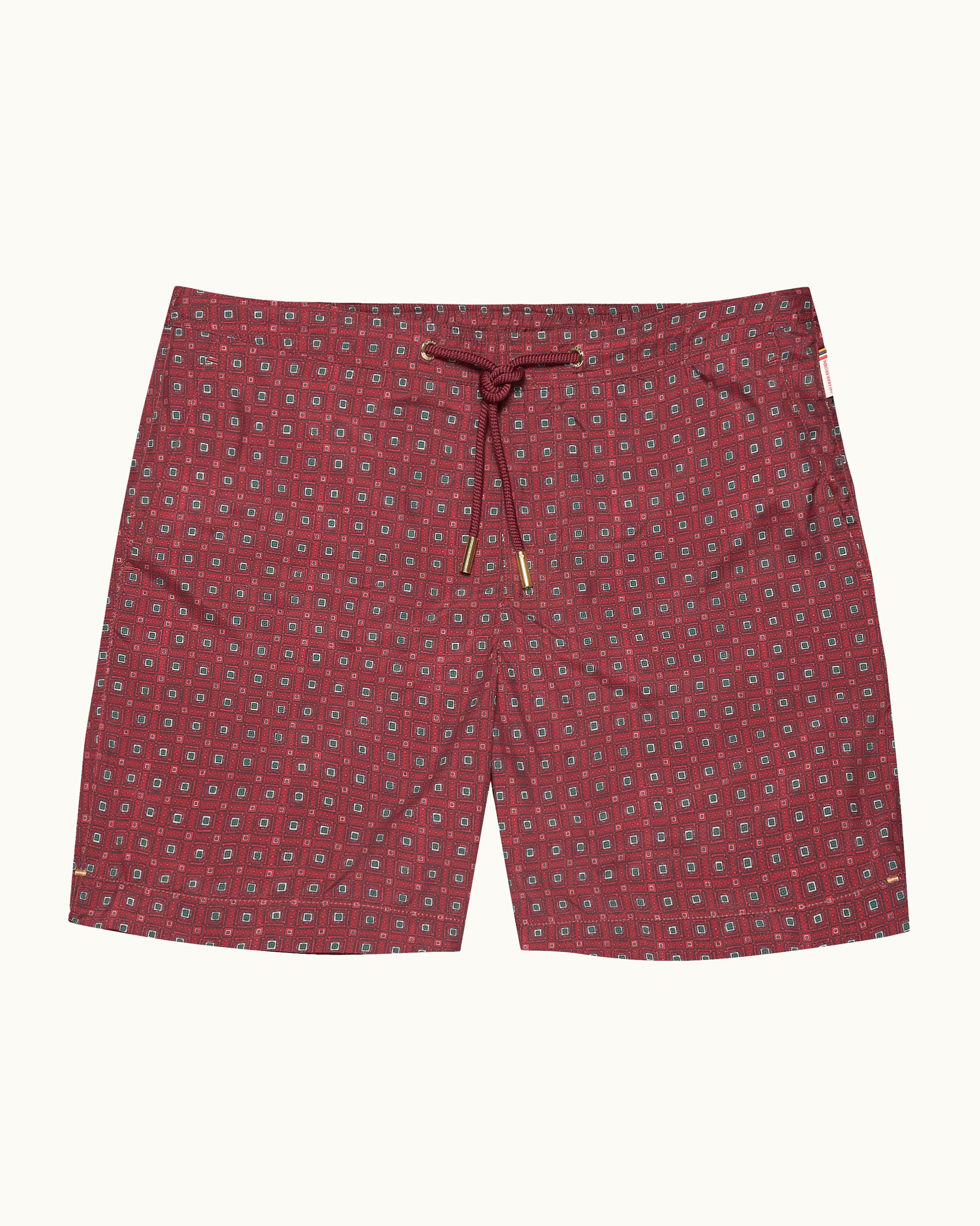 Men's Damson Print Swim Shorts | Relaxed Statement Fit – ORLEBAR BROWN