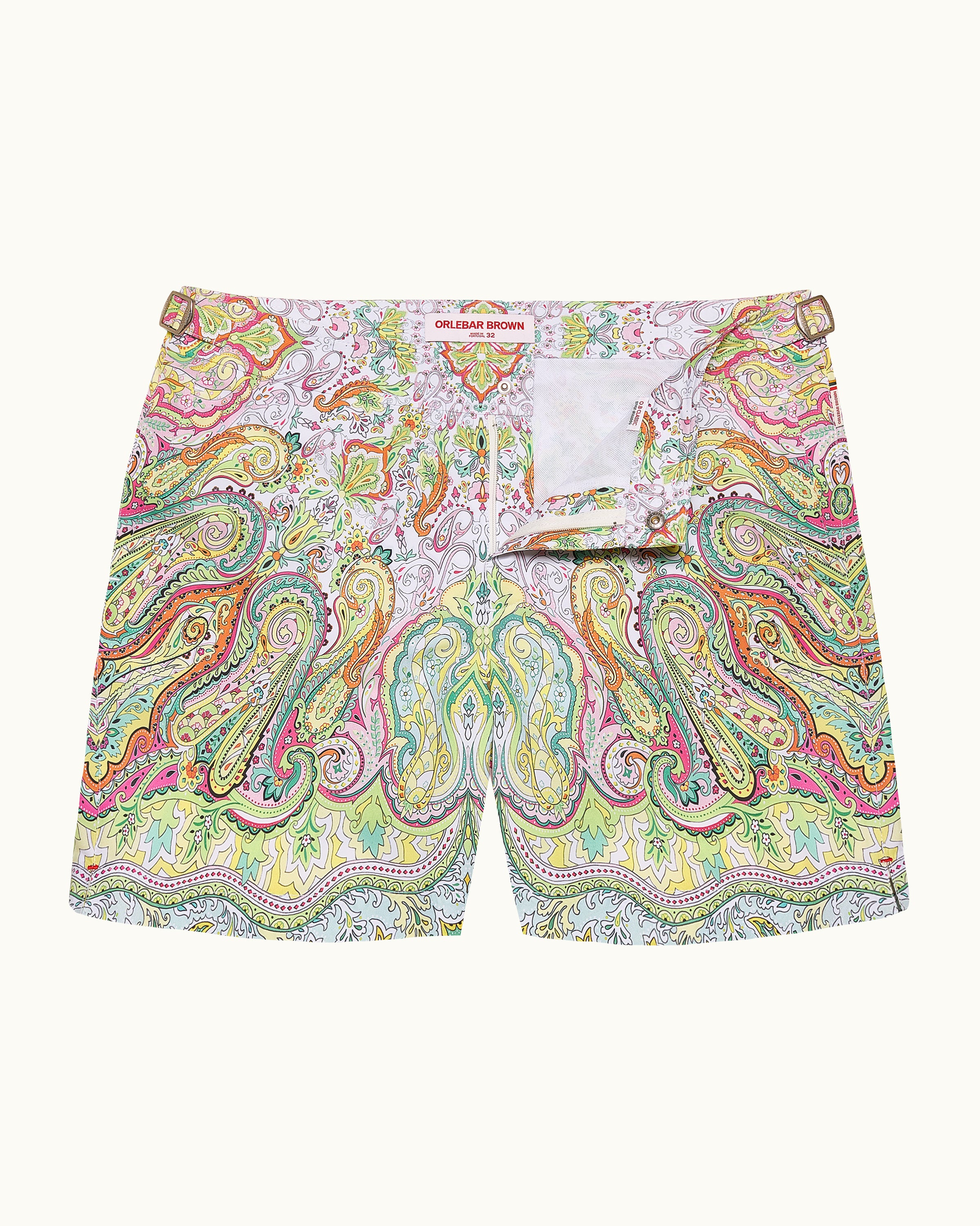 Mens Multi Pink Luxury Swim Shorts | Orlebar Brown – ORLEBAR BROWN