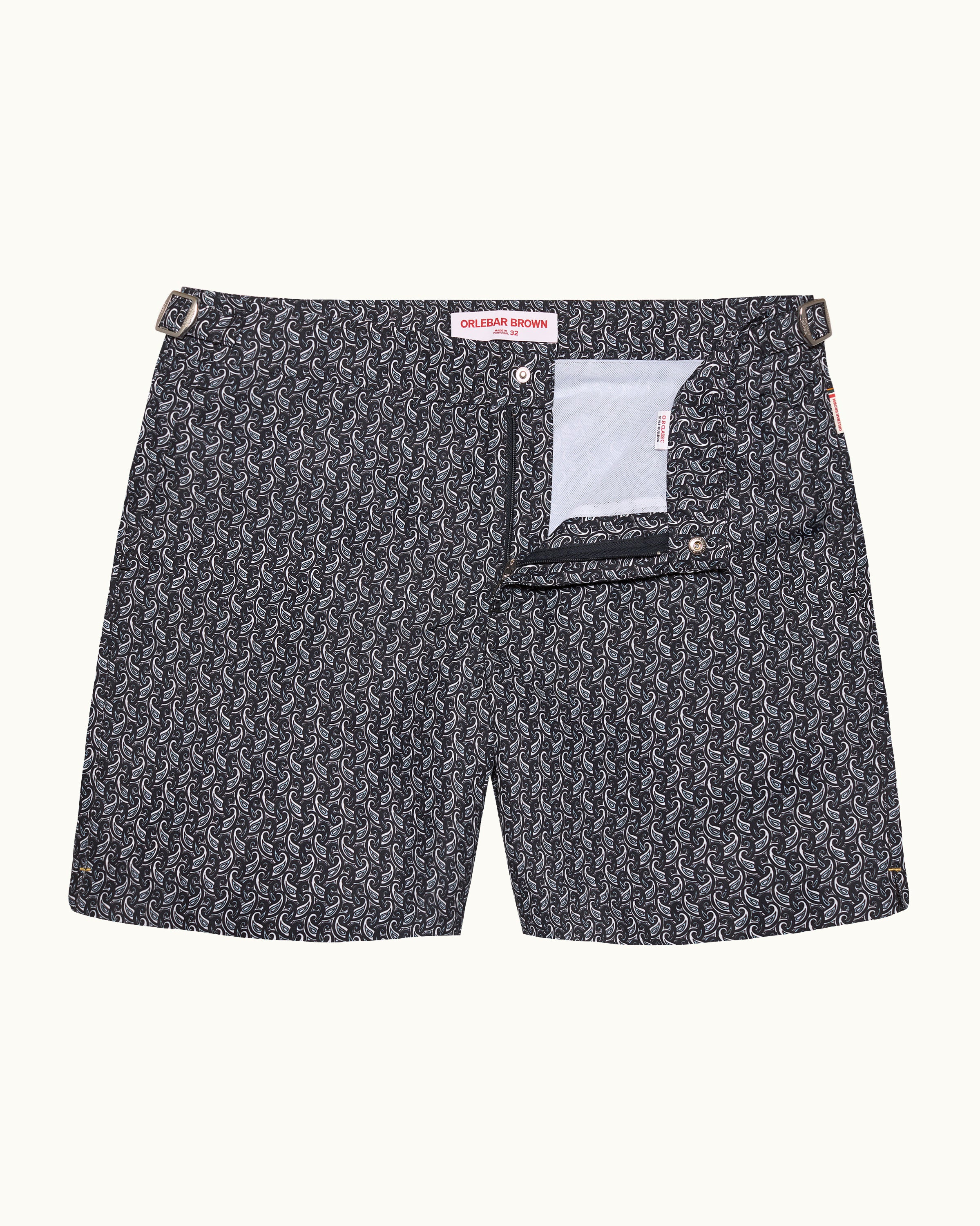 Mens Designer Blue Printed Swim Shorts | Orlebar Brown – ORLEBAR BROWN