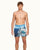 Bulldog - Mens Roc Pool Mid-Length Swim Shorts Front Model View