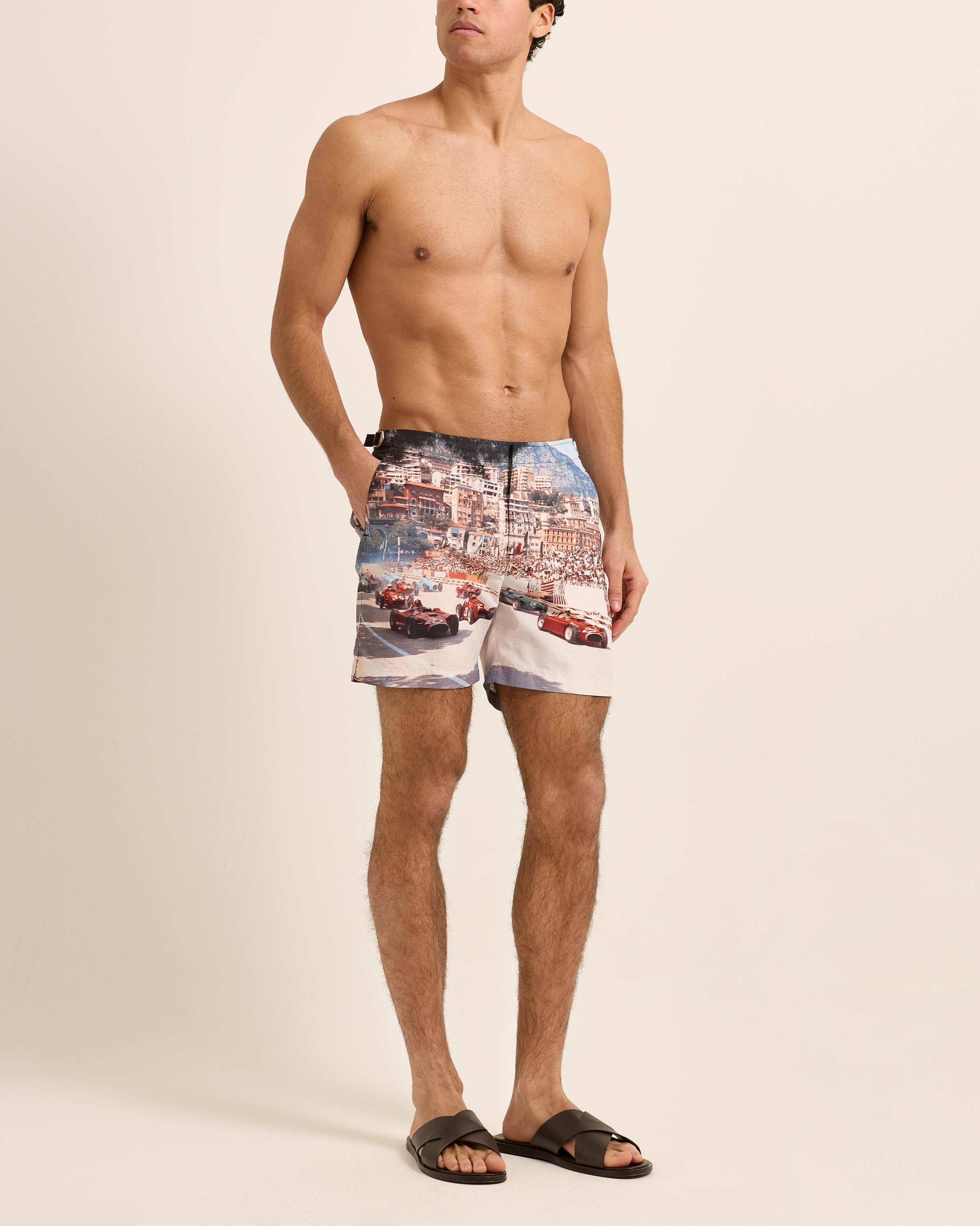Bulldog - Start Your Engines Mid-Length Swim Shorts | Orlebar
