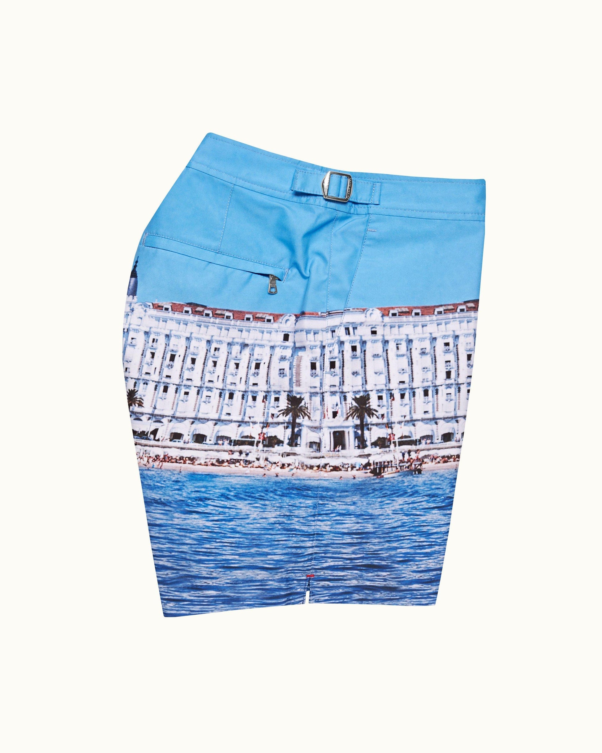 Bulldog - Mens We Cannes Ski Mid-Length Swim Shorts Side View