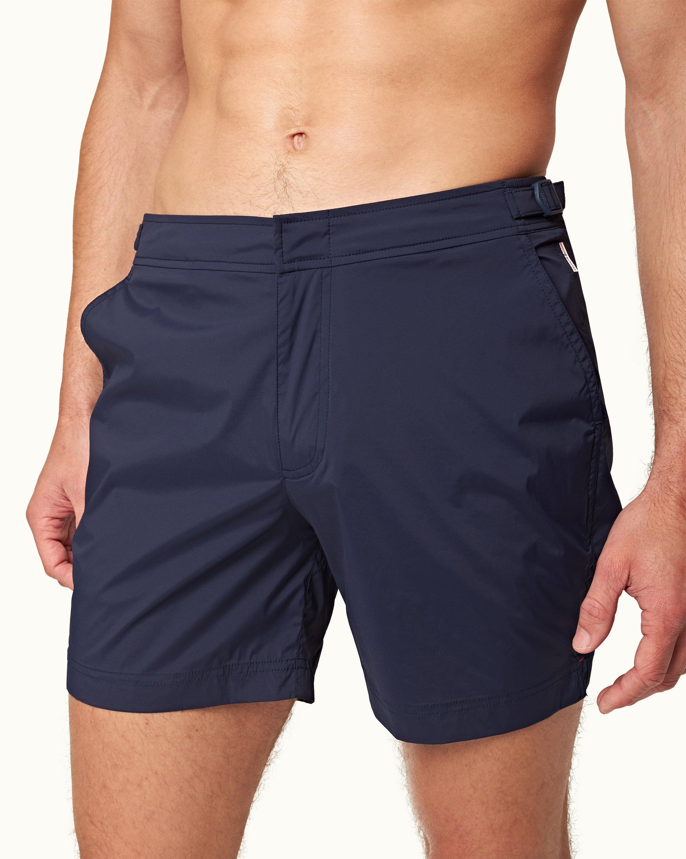 Mens blue swim shorts on sale