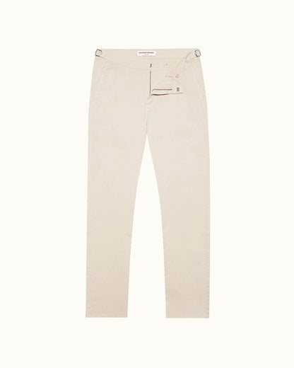 Campbell - Mens Almond Slim Fit Chinos Front View
