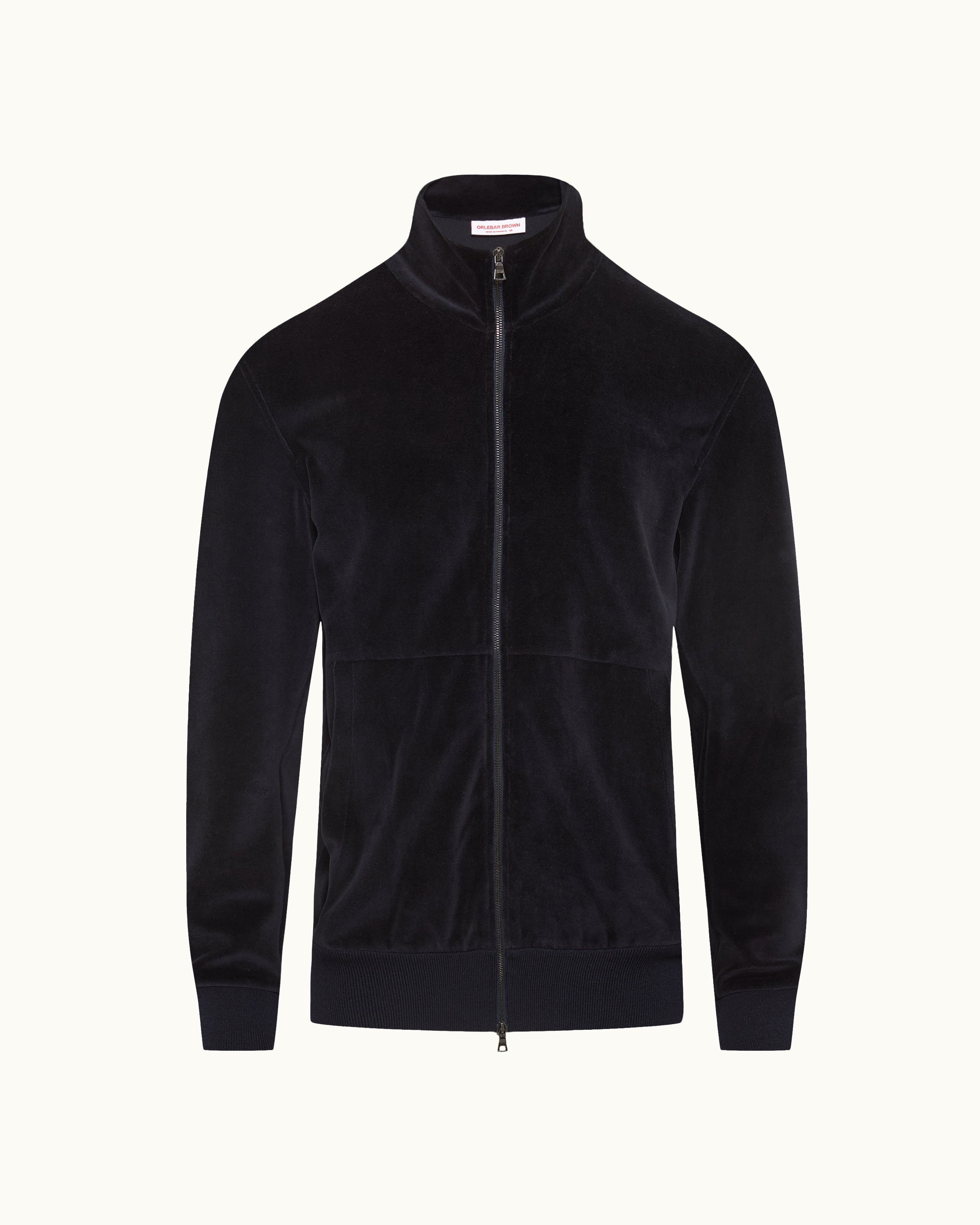 Mens Blue Zip Sweatshirt | Refined Everyday Layer – ORLEBAR BROWN