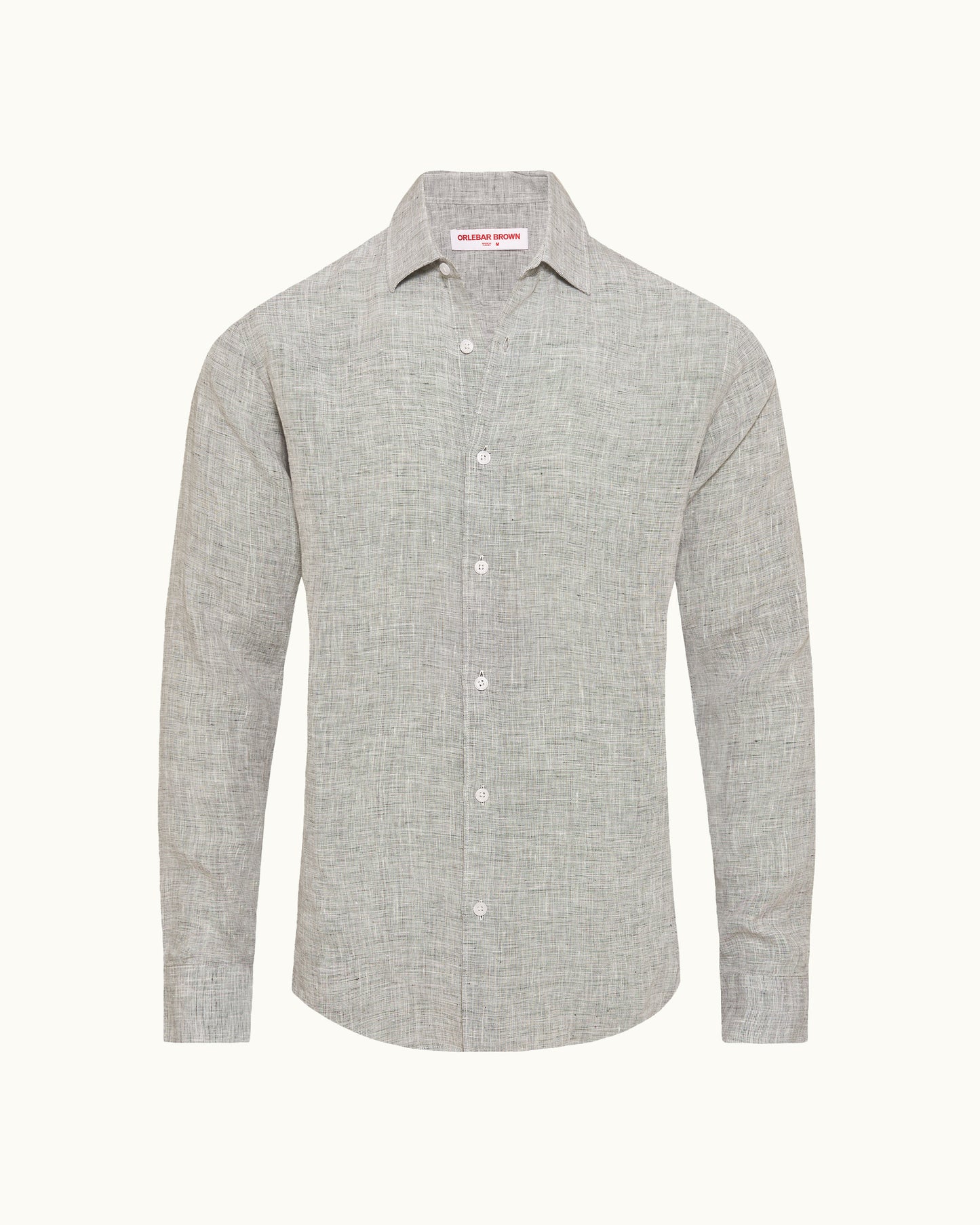 Gray shirt on a white background