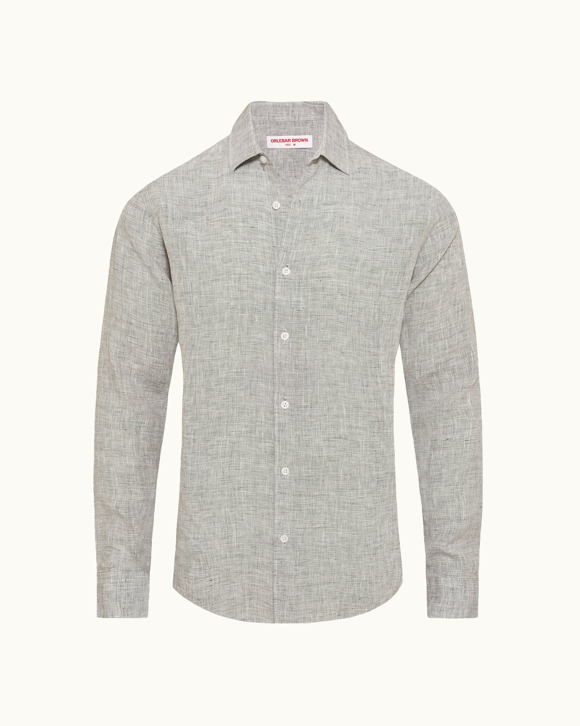 Gray shirt on a white background