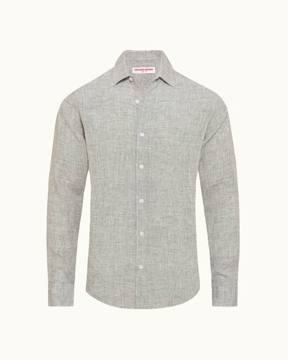 Gray shirt on a white background