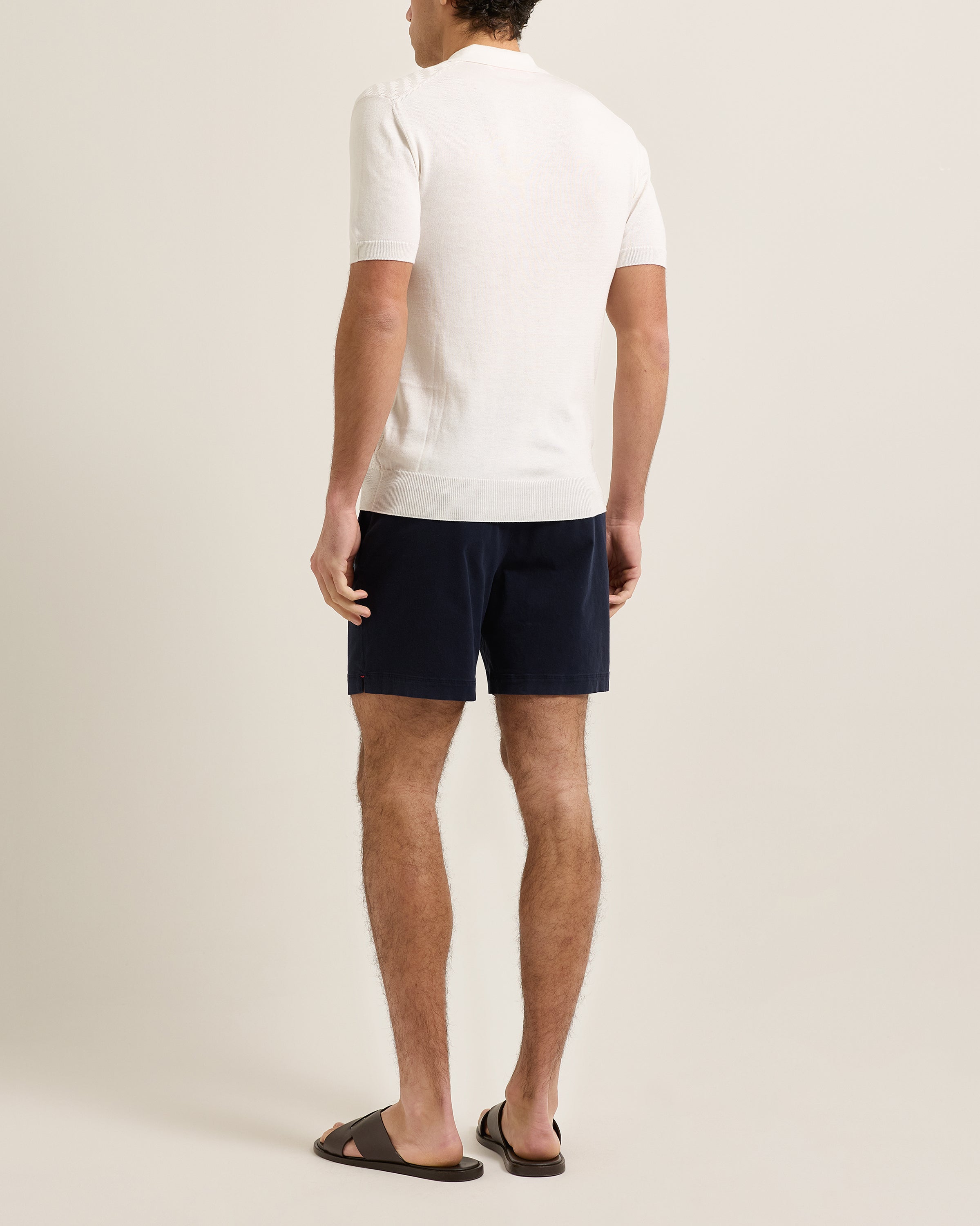 Mens Tailored White Polo Shirt | Orlebar Brown – ORLEBAR BROWN