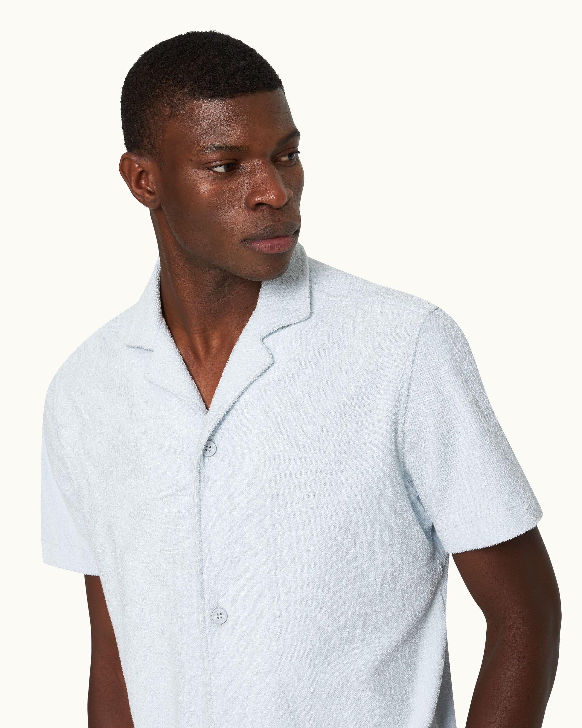 OppoSuits Men's Short Sleeve Button-Up Shirt - 'Pool Life' Print, Slim Fit
