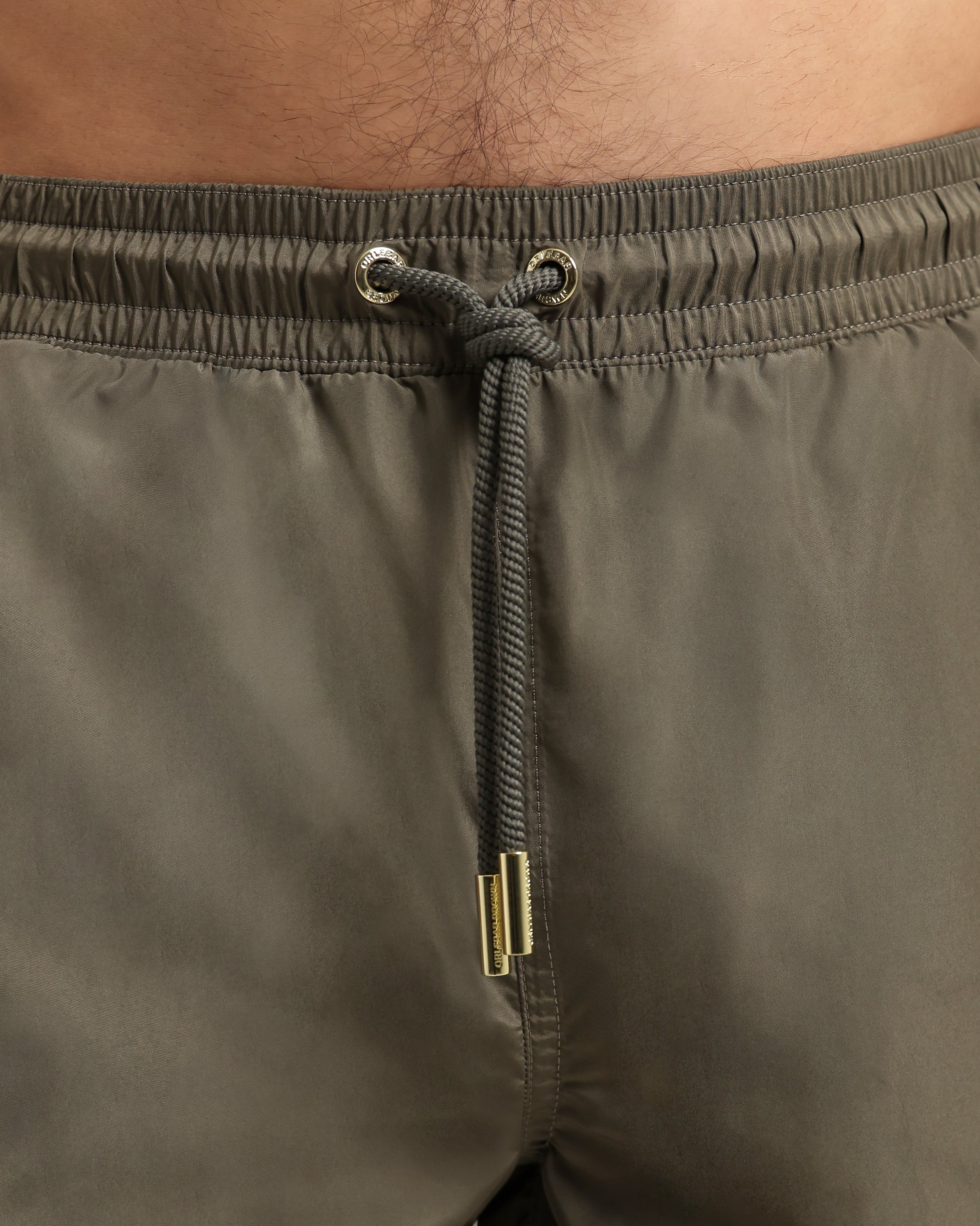 Mens Shorter Length Green Swim Shorts | Orlebar Brown – ORLEBAR BROWN