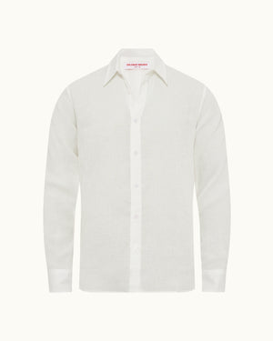 White shirt on a white background