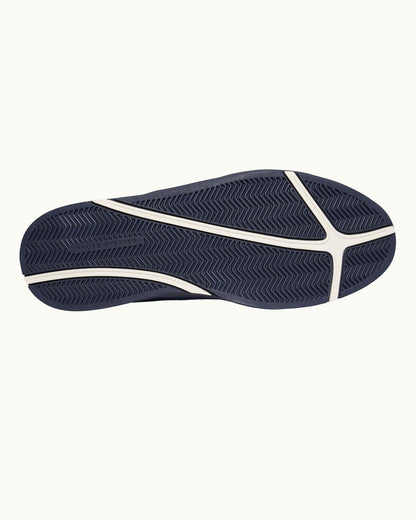 Larson - Mens Navy O.B Stripe Shoe You Can Swim In Sole View