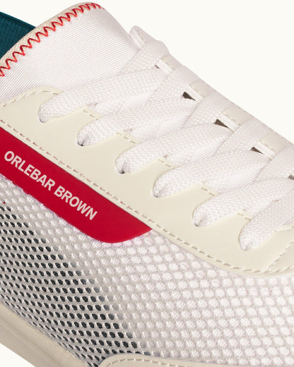 Larson - Mens White Sand O.B Shoe You Can Swim In Detail 3 View