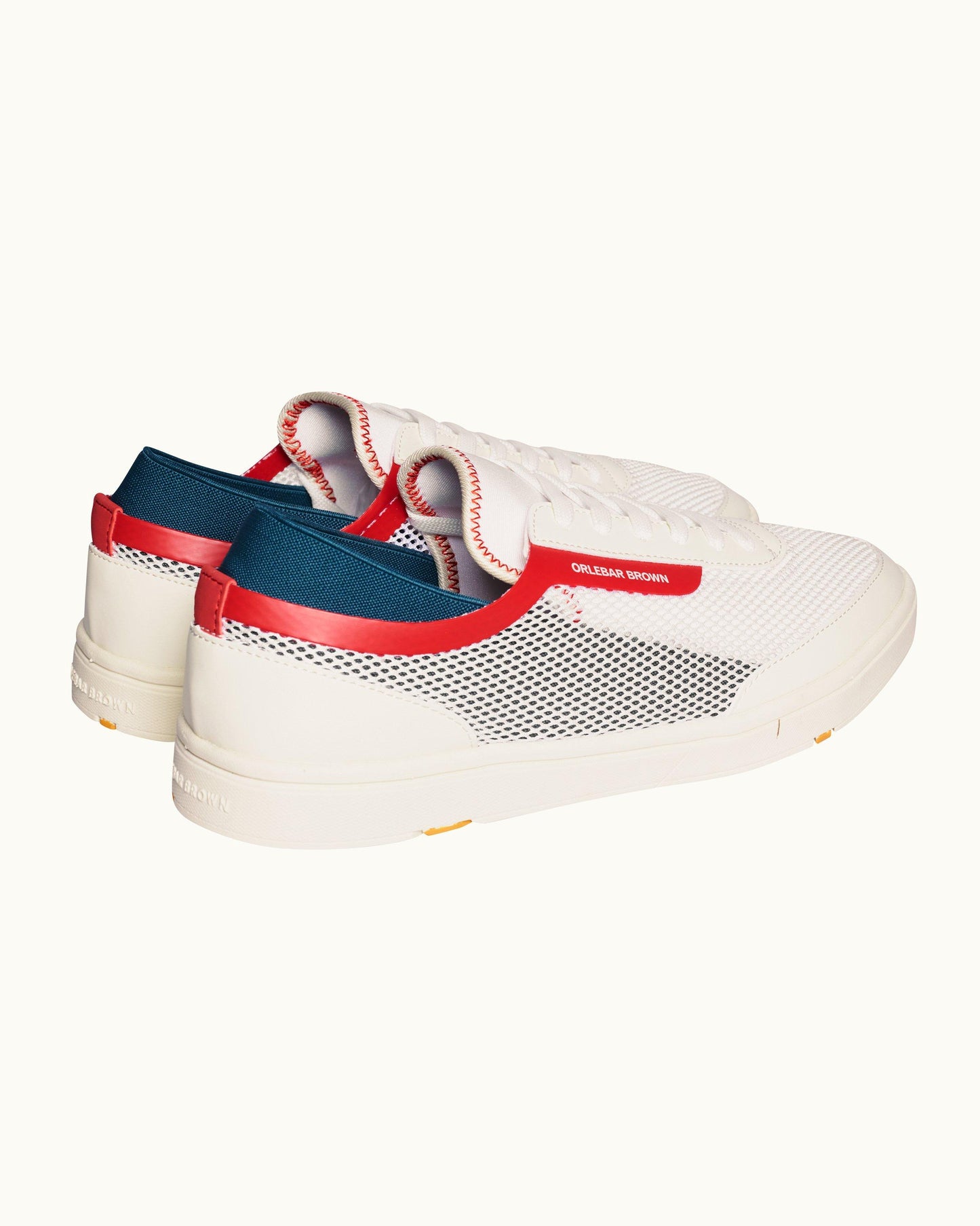 Larson - Mens White Sand O.B Shoe You Can Swim In Detail View