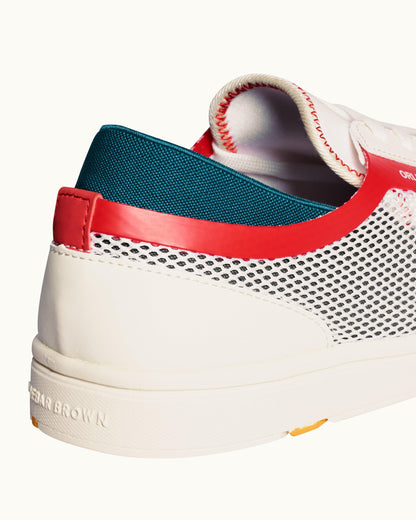 Larson - Mens White Sand O.B Shoe You Can Swim In Detail View