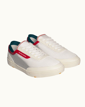 Larson - Mens White Sand O.B Shoe You Can Swim In Front View