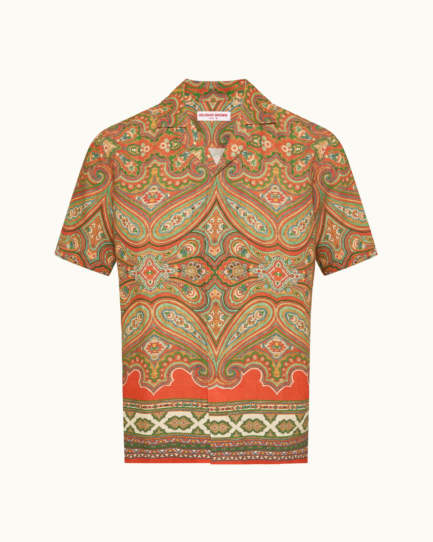 Printed shirt on a white background