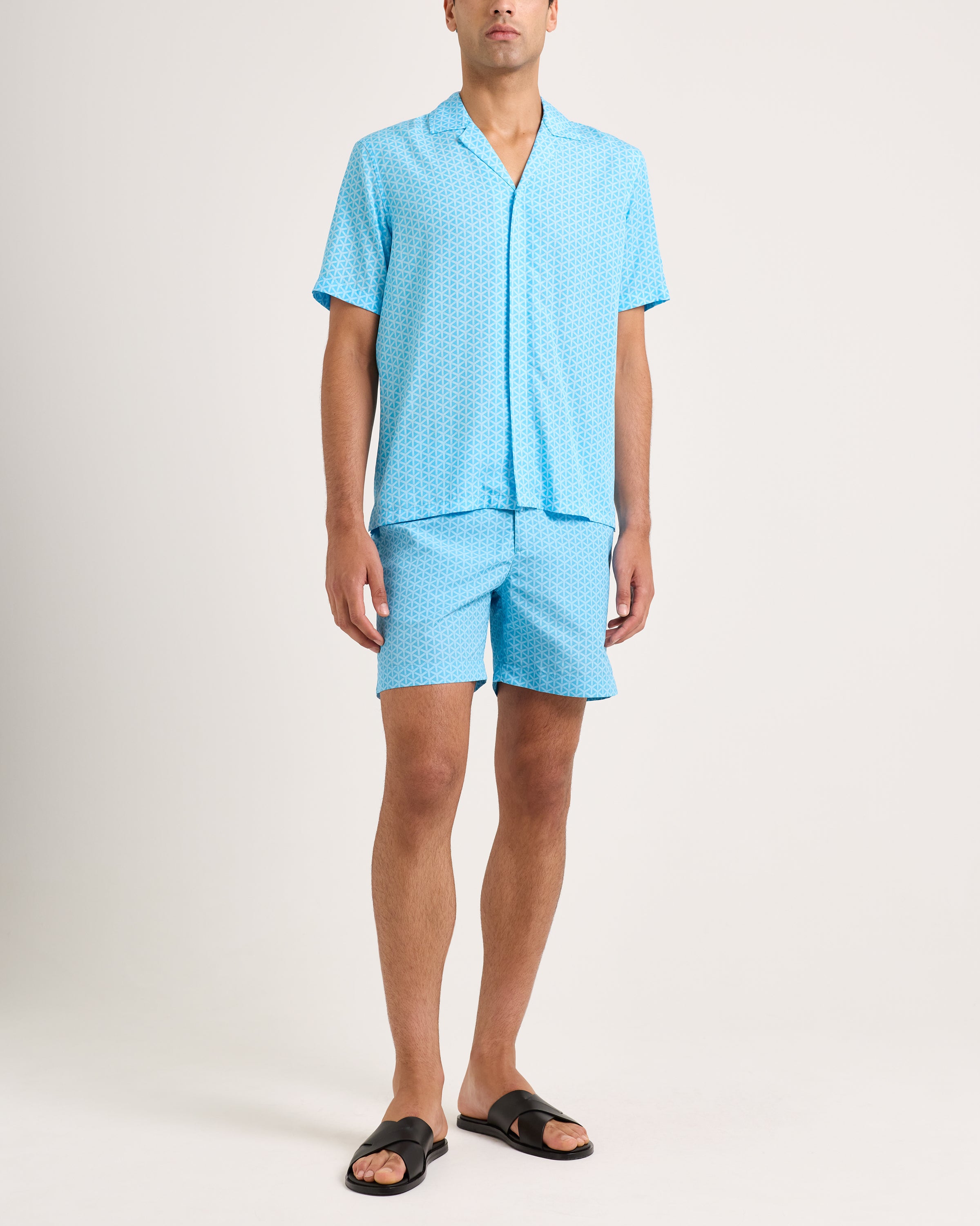 Orlebar Brown And Automobili Lamborghini | Synth Blu Relaxed Fit