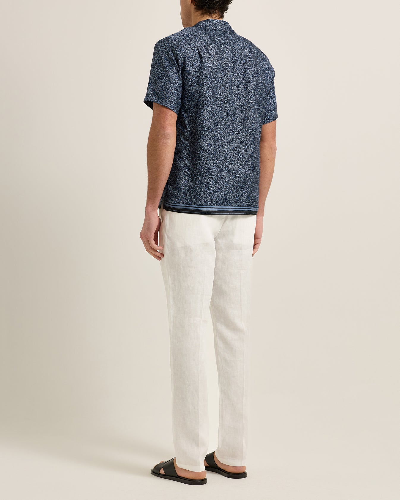 Mens Relaxed Fit Short Sleeve Button Shirt | Orlebar Brown – ORLEBAR BROWN