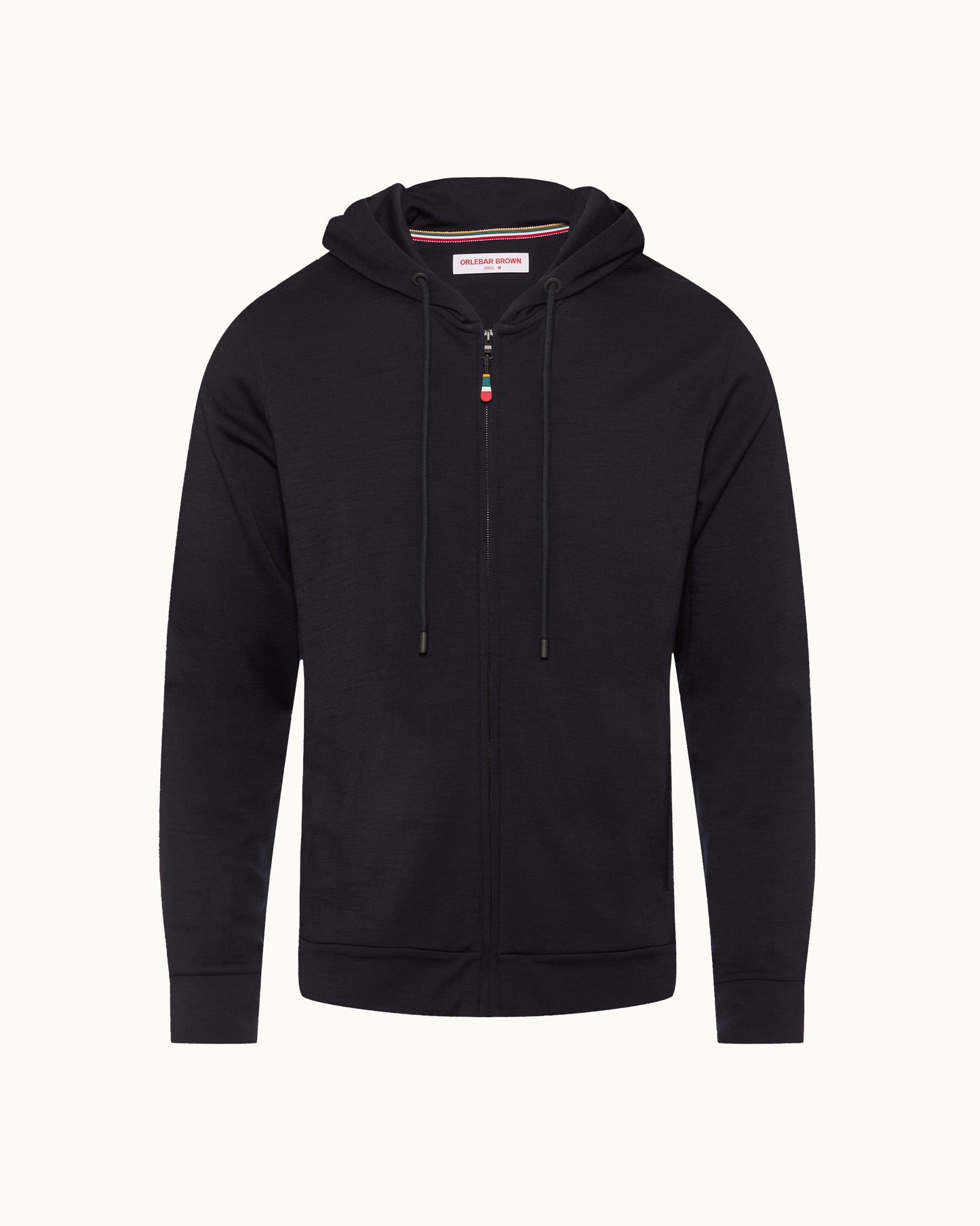 Black hoodie on a white background