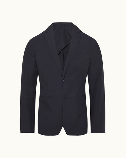 Black blazer on a white background